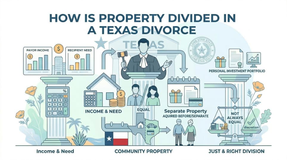 How is Property Divided in a Texas Divorce?